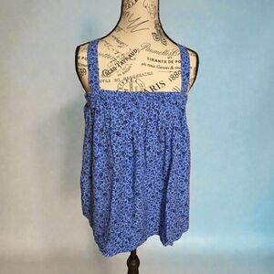 Old Navy‎ Blue Patterned Women's Blouse